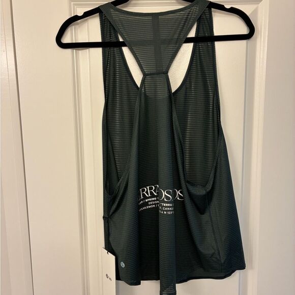NWT LULULEMON Limited Edition Lab Grid Mesh Singlet Graphic Terra Cosmo Size 10 - Picture 8 of 13